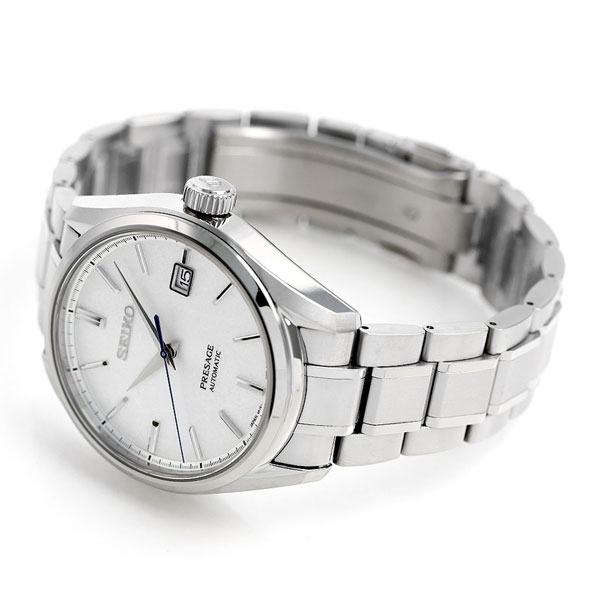 セイコー プレザージュ 日本製 自動巻き メンズ 腕時計 SARX055 SEIKO PRESAGE シルバー | 腕時計のななぷれ