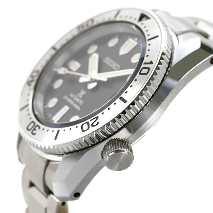 楽天市場】＼1日は14,300円OFFクーポン！全品10％OFF／ セイコー プロスペックス 1968メカニカルダイバーズ 現代デザイン  流通限定モデル メンズ 腕時計 SBDC125 SEIKO PROSPEX ブラック : 腕時計のななぷれ