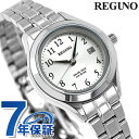 シチズン 腕時計 ソーラー レディース 時計 KM4-112-91 CITIZEN レグノ シルバー ブランド おしゃれ 防水 軽い 華奢 かわいい プレゼント 女性 実用的
