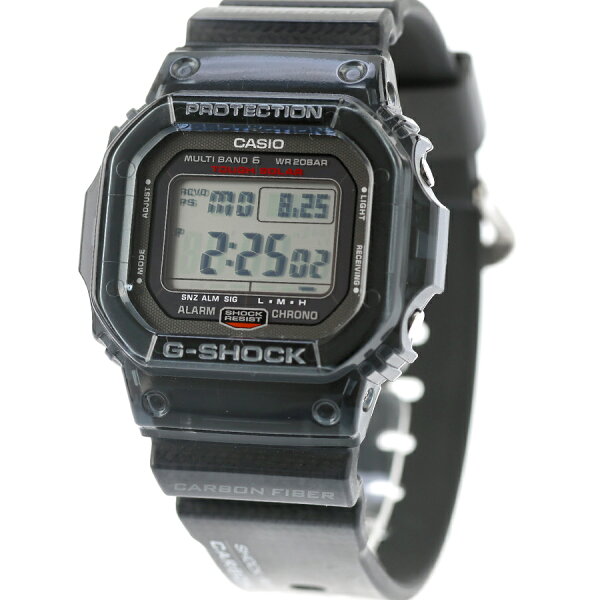 【中古】 カシオ CASIO ジーショック 5600シリーズ カーボンファイバー ミズノテクニクス Gショック GW-S5600U-1JF デジタル 腕時計 ブランド メンズ ブラック 黒 おしゃれ 防水 男性 実用的