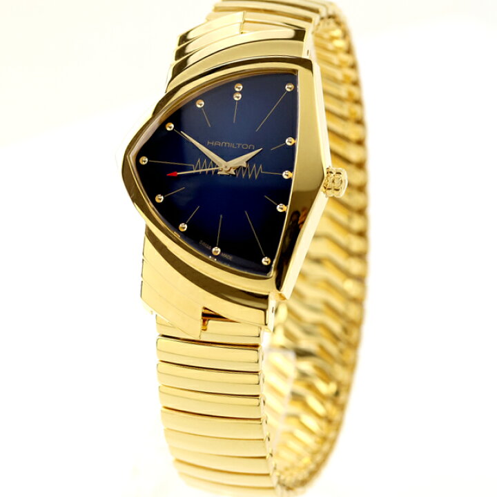 楽天市場】【中古】 超美品 ハミルトン HAMILTON ベンチュラ 蛇腹 