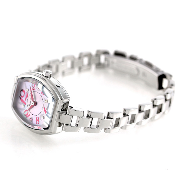 【15日は最大2000円割引クーポンに店内ポイント最大47倍】 ルビンローザ Rubin Rosa ソーラー レディース 腕時計 R018SOLSPK  R018 マザーオブパール 時計 | 腕時計のななぷれ