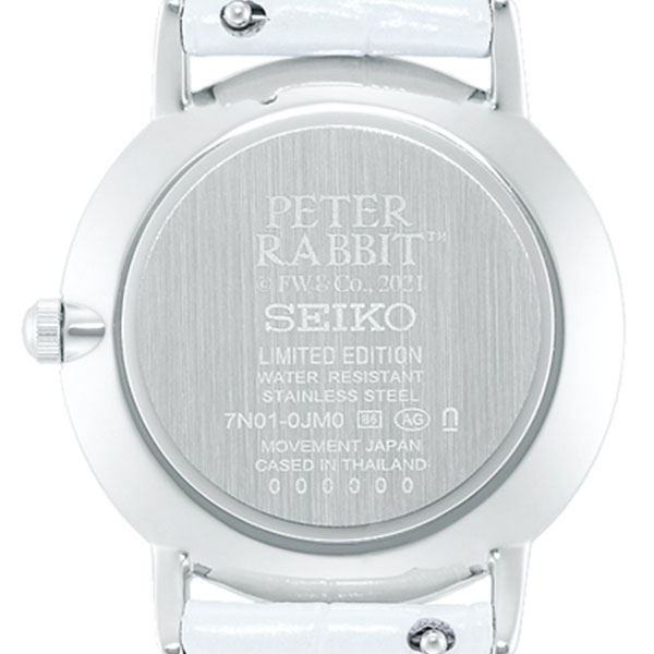 【2000円割引クーポンに店内ポイント最大44倍】 セイコー ピーターラビット コラボ 限定モデル レディース 腕時計 SCXP183 SEIKO  ホワイト | 腕時計のななぷれ
