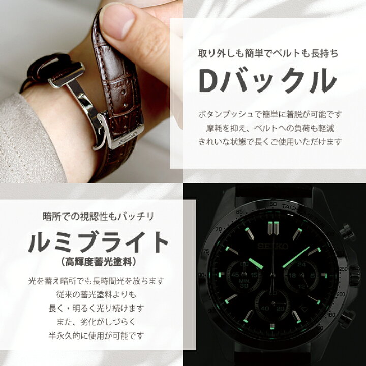 楽天市場 半額 16 500円off セイコー 腕時計 メンズ ビジネス スーツ 仕事 就職 誕生日 プレゼント 革 Seiko スピリット Spirit 8tクロノ Sbtr 選べるモデル 腕時計のななぷれ