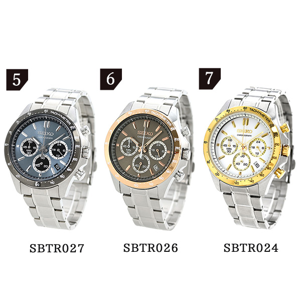 【＼半額 16500円引き／ セイコー 腕時計 メンズ ビジネス スーツ 仕事 就職 誕生日 プレゼント 革 SEIKO スピリット  SPIRIT 8Tクロノ SBTR 選べるモデル 腕時計のななぷれ