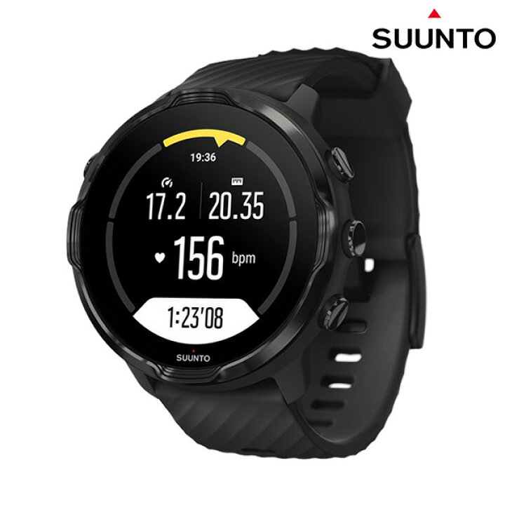 楽天市場】スント Suunto 7 All Black 腕時計 メンズ レディース スマートウォッチ SS050378000 スント7 時計  SUUNTO : 腕時計のななぷれ