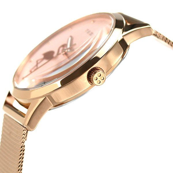 【10％割引クーポンに店内ポイント最大44倍】 テッドベーカー 時計 フィッツロヴィア フラミンゴ 34mm フラミンゴ レディース 腕時計  BKPFZF011 TED BAKER ピンク×ピンクゴールド | 腕時計のななぷれ