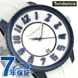 テンデンス アルテックガリバー 41mm 腕時計 ブランド TY932001 TENDENCE ホワイト 時計 プレゼント ギフト