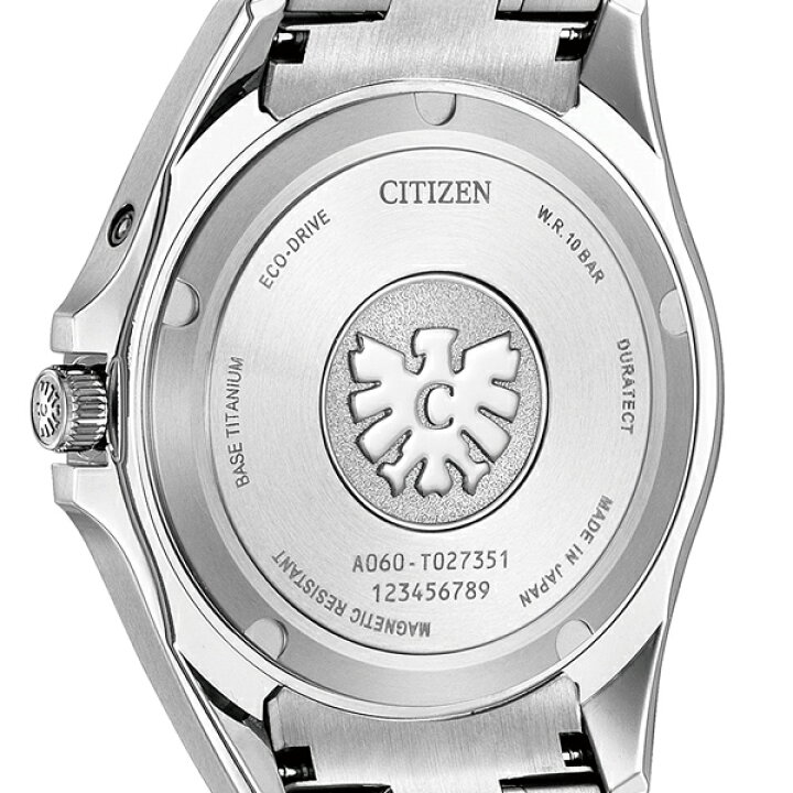 楽天市場】【選べるノベルティ付】 ザシチズン 年差±5秒 チタン エコ  