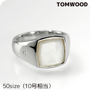 �g���E�b�h �����O �����Y ���f�B�[�X �u�����h TOMWOOD Kay Ring White MOP 50size 101283 �V���o�[ �A�N�Z�T���[