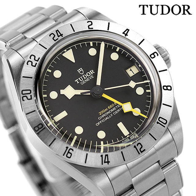 【チューダー チュードル ブラックベイ プロ 自動巻き 腕時計 メンズ TUDOR M79470-0001 アナログ ブラック 黒 スイス製  腕時計のななぷれ