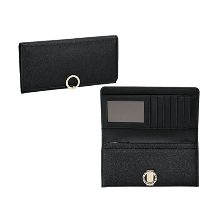 【レッド】 🎓 BVLGARI メンズ レディース 長財布 282526 GRAIN/BLK【新品】