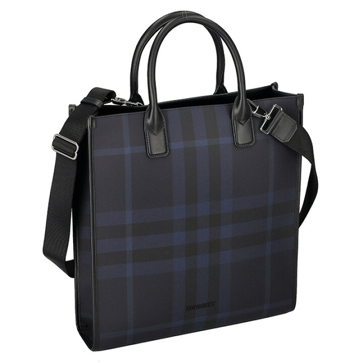 楽天市場】バ−バリ− トートバッグ メンズ ブランド BURBERRY 