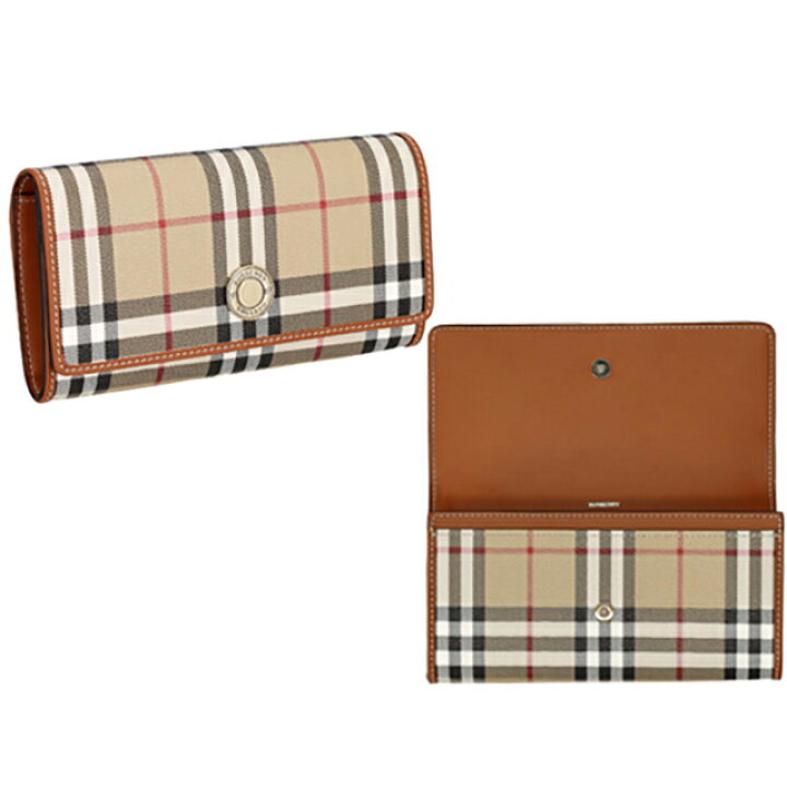 楽天市場】バ−バリ− 長財布 レディース BURBERRY チェック 8094421  