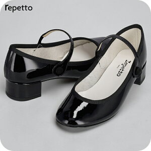 ���y�b�g �h���X�V���[�Y ���f�B�[�X �u�����h Repetto ���U�[ FRANCE V1413V 410 �u���b�N �V���[�Y