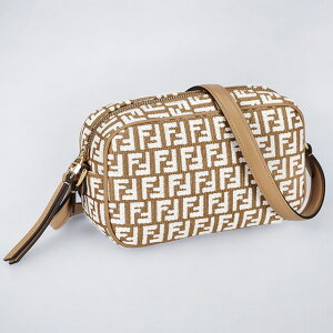 �t�F���f�B �V�����_�[�o�b�O ���f�B�[�X FENDI 8BS0770APZQ F1MB1 �u���E�� �z���C�g �΂߂��� �u�����h ���� ������� �v���[���g ���� ���p�I ���킢��