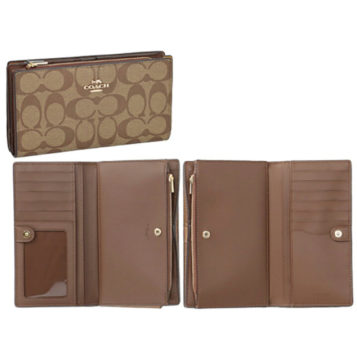 楽天市場】＼2000円割引クーポン＆全品5倍☆5日限定／ コーチ 長財布  