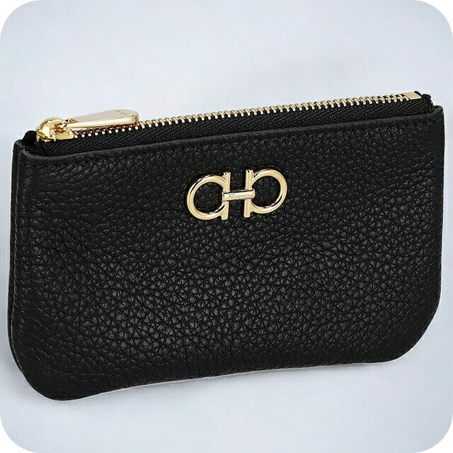 フェラガモ コインケース レディース ブランド Ferragamo 220383CALF NER 755 125 ブラック