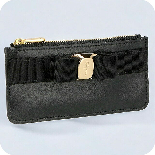 フェラガモ コインケース レディース ブランド Ferragamo 22E010CALF NER 734 494 ブラック