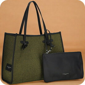 ジャンニキアリーニ トートバッグ レディース ブランド GIANNI CHIARINI BS 6850 SPIGA グリーン/ブラック