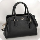 ＼2000円OFFクーポン＆さらに+9倍／ コーチ ハンドバッグ レディース ブランド COACH レザー CH297 ブラック 軽量 小さめ 手提げ 高級 おしゃれ プレゼント 女性 実用的 かわいい