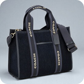 コーチ トートバッグ 2way ショルダーバッグ レディース アウトレット ブランド COACH CCL68 IML6L ネイビー 軽量 手提げ 高級 おしゃれ プレゼント 女性 実用的 かわいい