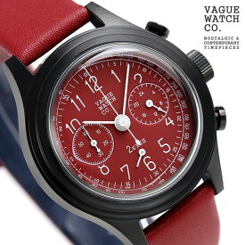 ヴァーグウォッチ ツーアイズ 38mm クロノグラフ 腕時計 ブランド 2C-L-004 VAGUE WATCH Co. 時計 プレゼント ギフト