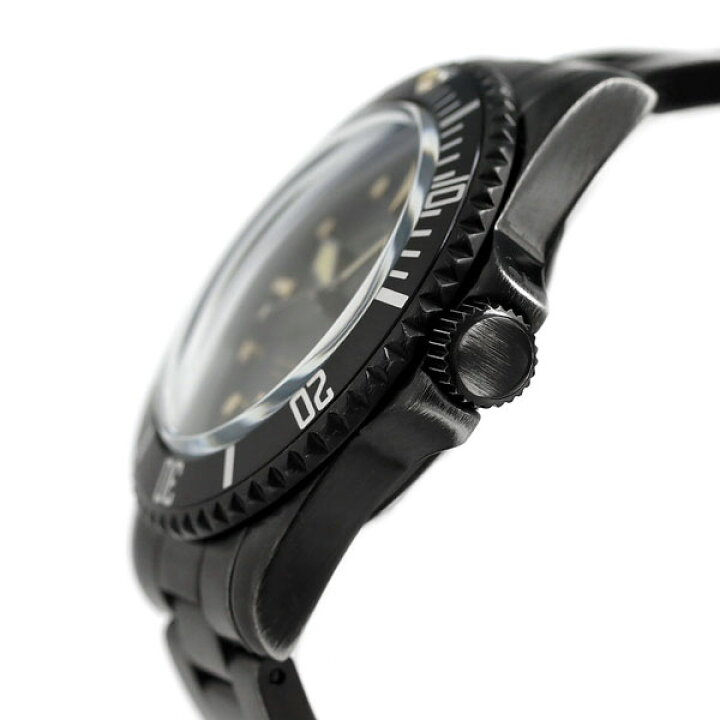 楽天市場】ヴァーグウォッチ ブラック サブ 40mm メンズ 腕時計 BS-L 