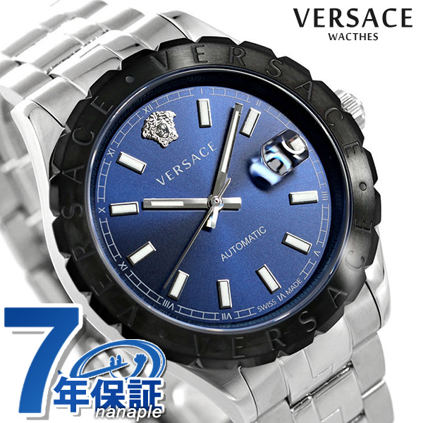 【今なら2000円割引クーポンに店内ポイント最大44倍】 ヴェルサーチ 時計 メンズ 腕時計 ヘレニウム 42mm 自動巻き VEZI00219  VERSACE ヴェルサーチェ ブルー | 腕時計のななぷれ