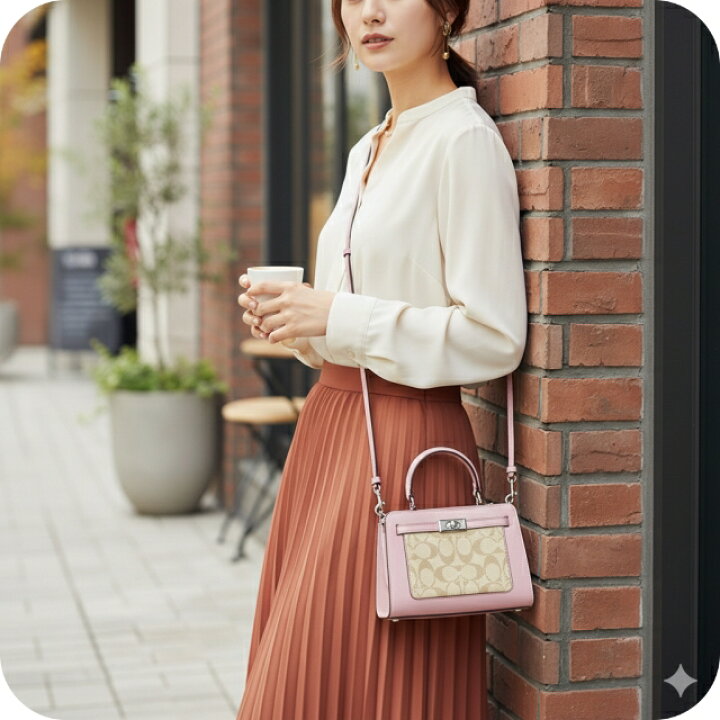楽天市場】コーチ ハンドバッグ 2way ショルダーバッグ 斜めがけ 
