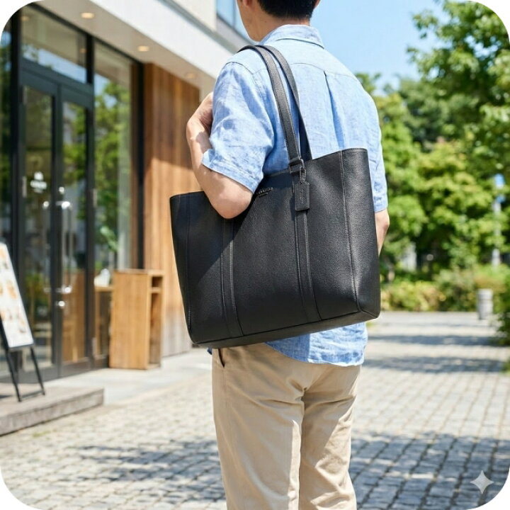 楽天市場】コーチ トートバッグ 2way ショルダーバッグ メンズ 