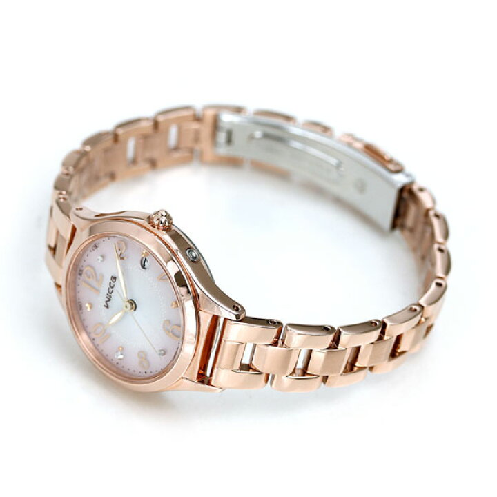 楽天市場】シチズン ウィッカ 電波ソーラー レディース 腕時計  