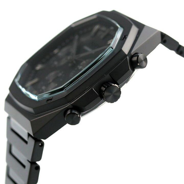 楽天市場 セイコー ワイアード 8角モデル クロノグラフ メンズ 腕時計 Agat447 Seiko Wired オールブラック 黒 腕時計 のななぷれ