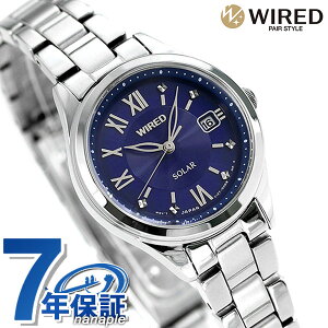 【20日は全品5倍でポイント最大22倍】 セイコー ワイアード エフ SEIKO WIRED f ソーラー レディース 腕時計 AGED103 ブルー 時計【あす楽対応】