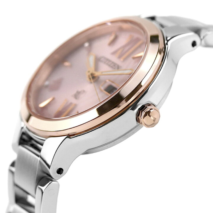 楽天市場 3 150円offクーポン 店内ポイント最大38倍 ラッピング付 シチズン クロスシー Citizen Xc エコドライブ 時計 レディース 腕時計 Ew3224 53w ピンク 腕時計のななぷれ