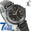 シチズン クロスシー ベーシックコレクション 光発電エコドライブ電波 腕時計 ブランド レディース 数量限定モデル 電波ソーラー CITIZEN xC EC1016-51E アナログ ブラック 黒 日本製 おしゃれ 防水 軽い 華奢 かわいい プレゼント 女性 実用的