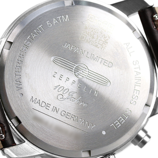 【今なら10％割引クーポンに店内ポイント最大44倍】 ツェッペリン 100周年記念 クオーツ May-80 日本限定モデル クロノグラフ 腕時計  メンズ レッド×ブラック ZEPPELIN | 腕時計のななぷれ