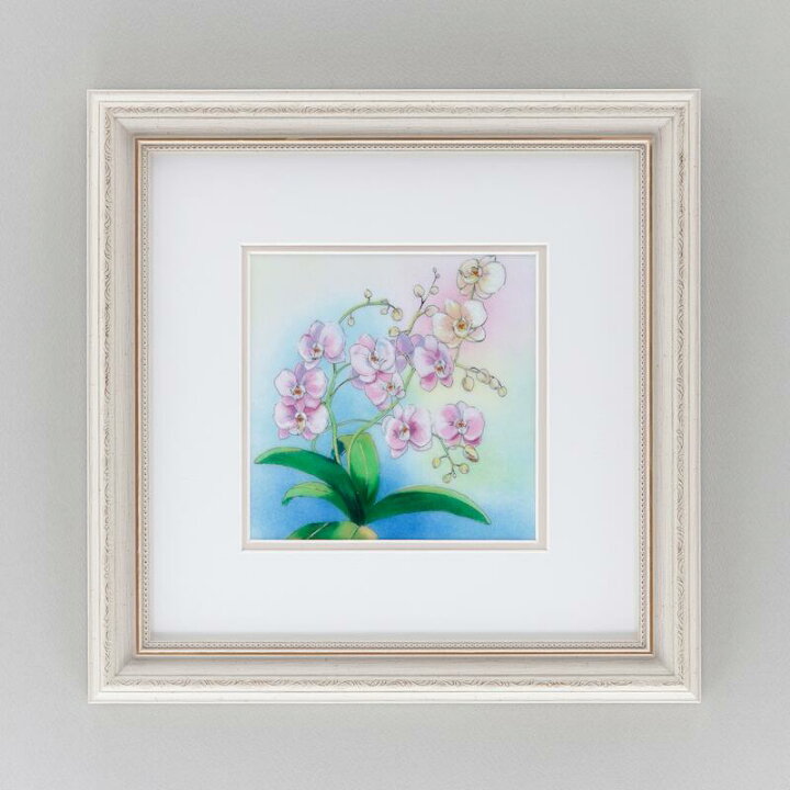 楽天市場】胡蝶蘭 コチョウラン 七宝焼 七宝焼き 七宝絵画 絵 絵画 額 