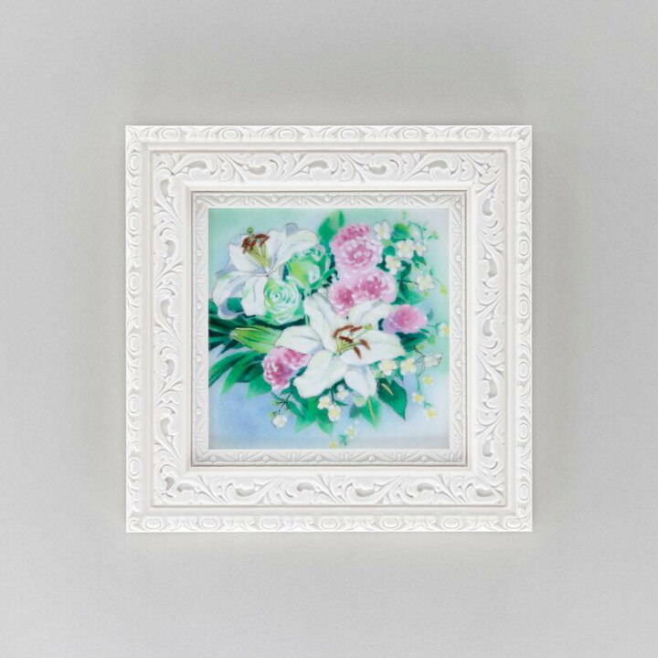 楽天市場】カサブランカ 七宝焼 七宝焼き 七宝絵画 絵 絵画 額 絵画額 