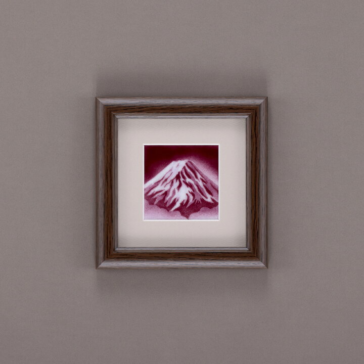 楽天市場】赤富士 七宝焼 七宝焼き 七宝絵画 絵 絵画 額 絵画額入り  