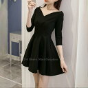 .vネック オフショルダー ワンピース ミニワンピース aライン 肩出しワンピース リゾートワンピ オフショル ミニ キャバドレス セクシードレス キャバワンピ クラブ ドレス 大人 スナック 衣装 黒 大きいサイズ 30代 40代 50代 60代 春 夏 秋 冬