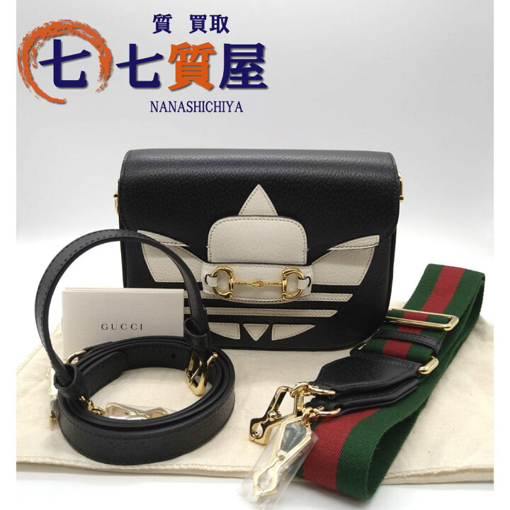 楽天市場】【中古】新品同様・未使用 GUCCI グッチ × adidas 