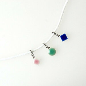 七角形 イロとカタチの選べるマスクチャーム【美濃焼 やきもの 陶器 陶磁器 タイル アクセサリー ハンドメイド マスク チャーム】