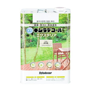 【カンペハピオ】木材保護塗料 水性XDエクステリアS【3.4L ワイス】