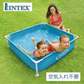 楽天市場 122 ミニフレームプール 30cm インテックス ブルー Intexの通販