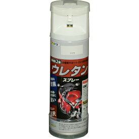 【アサヒペン】塗料 2液ウレタンスプレー【300ml クリヤ】