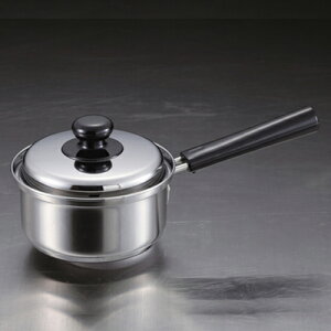 【パール金属】ステンレス鍋 3層底片手鍋 クックパレス【HB2524 14cm】