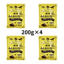創味食品 創味 みんなのカレー 200g ×4個セット