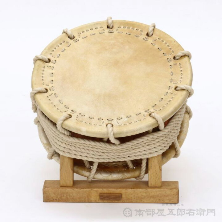 楽天市場】附締太鼓 二丁掛 紐締締太鼓 しめだいこ 和太鼓 わだいこ 