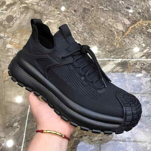 黒スニーカー メンズ かっこいい ハード 韓国系 スニーカー 運動靴 男性用 靴 くつ ダッドスニーカー 厚底 オールブラック つま